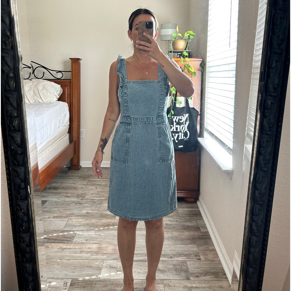Worn once denim dress